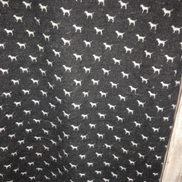 PINK Dark Grey Puppy Print Night Gown - Picture 4 of 6